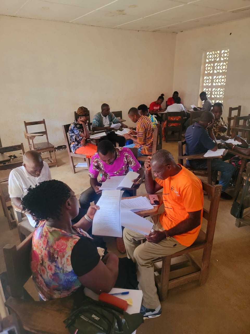 Training session with St. Patrick and St. Barnabas schools' teachers .jpg